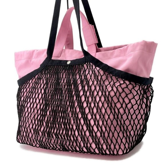 BALENCIAGA Tote Bag Size Medium Canvas Pink/Black 791809 - Picture 2 of 14